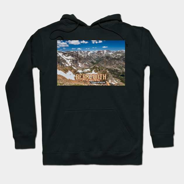 Beartooth Highway Wyoming and Montana Hoodie by Gestalt Imagery